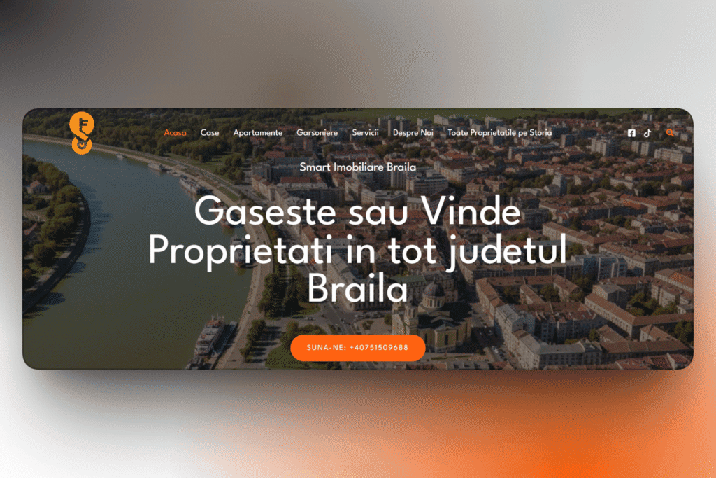 Creare Site - Imobiliare Braila