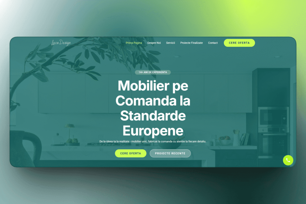 Creare Site - Magazin Mobile